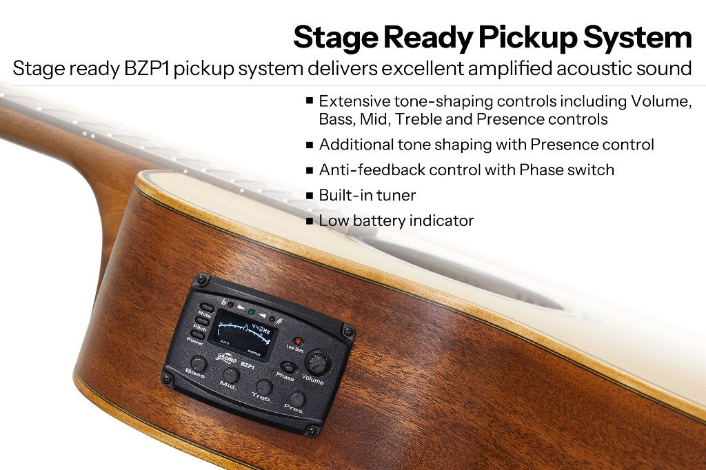 BAT2CE Bromo Guitars Tahoma Series