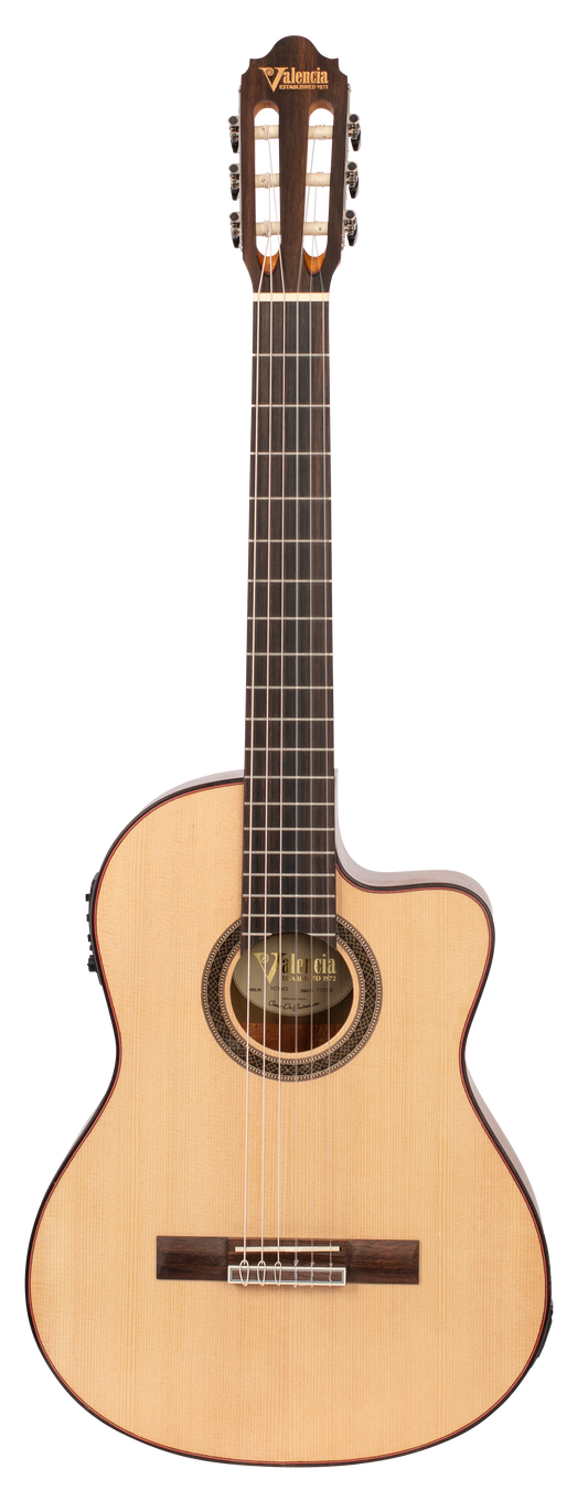 Valencia Guitar 704 Cutaway Electric