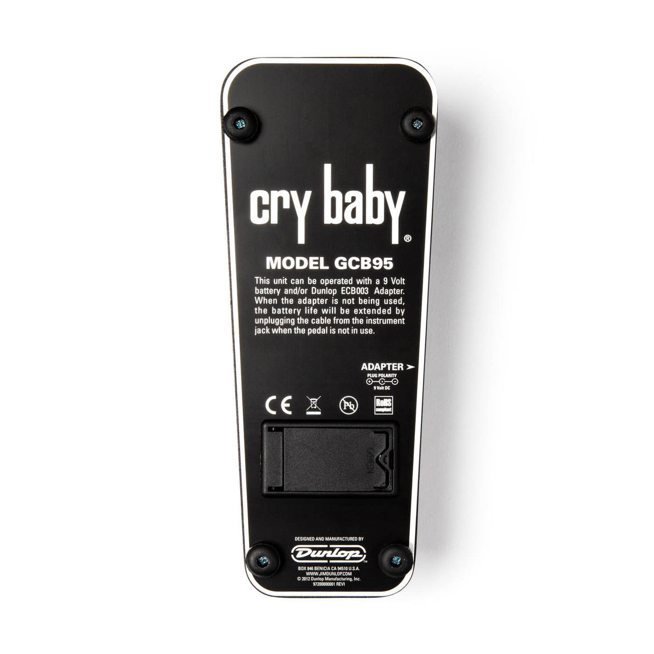 Cry Baby Limited Edition GCB-95 モデファイ Dunlop GCB95 Cry Baby White Sparkle Limited Edition | guitarguitar