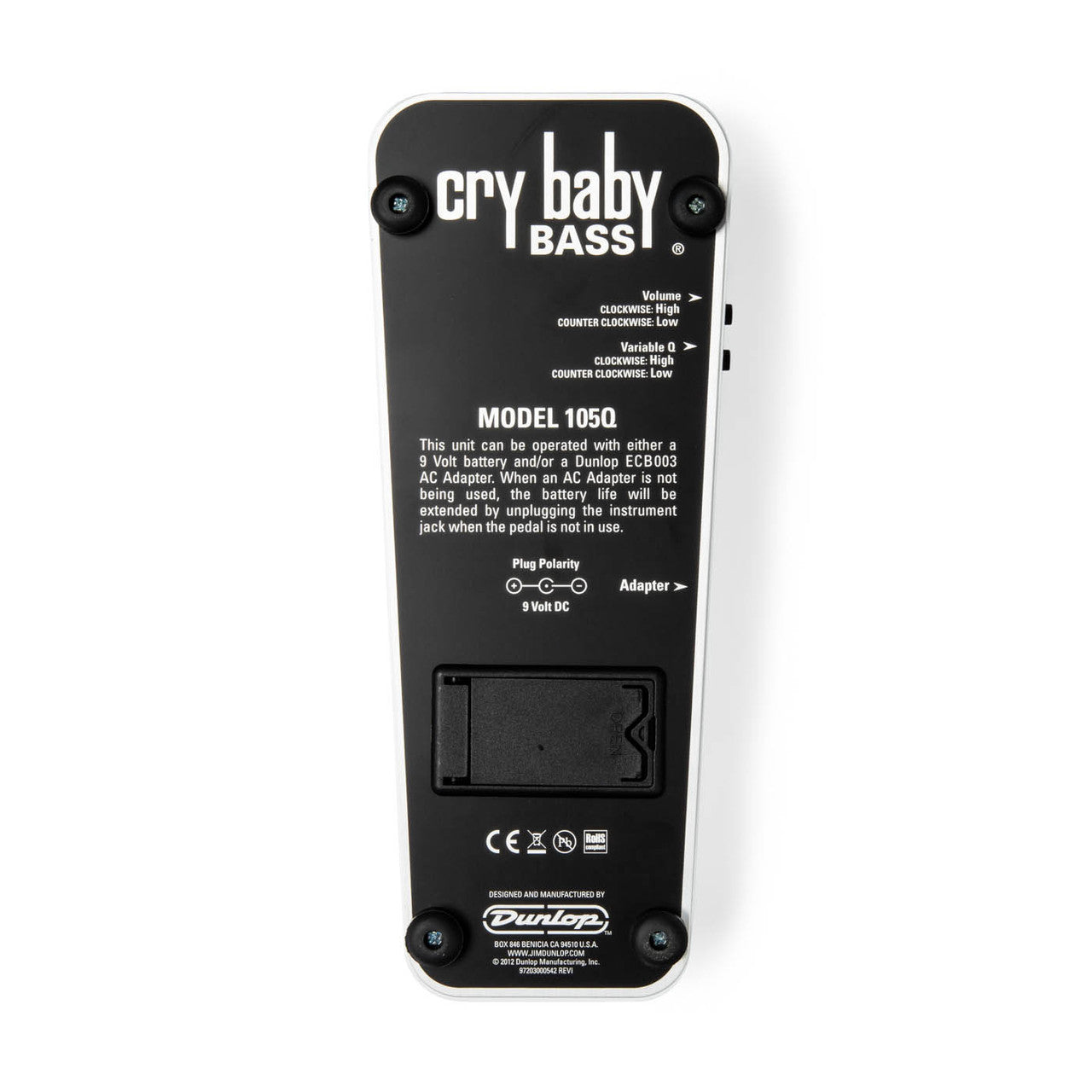 105Q Cry Baby Bass Wah – Based Music